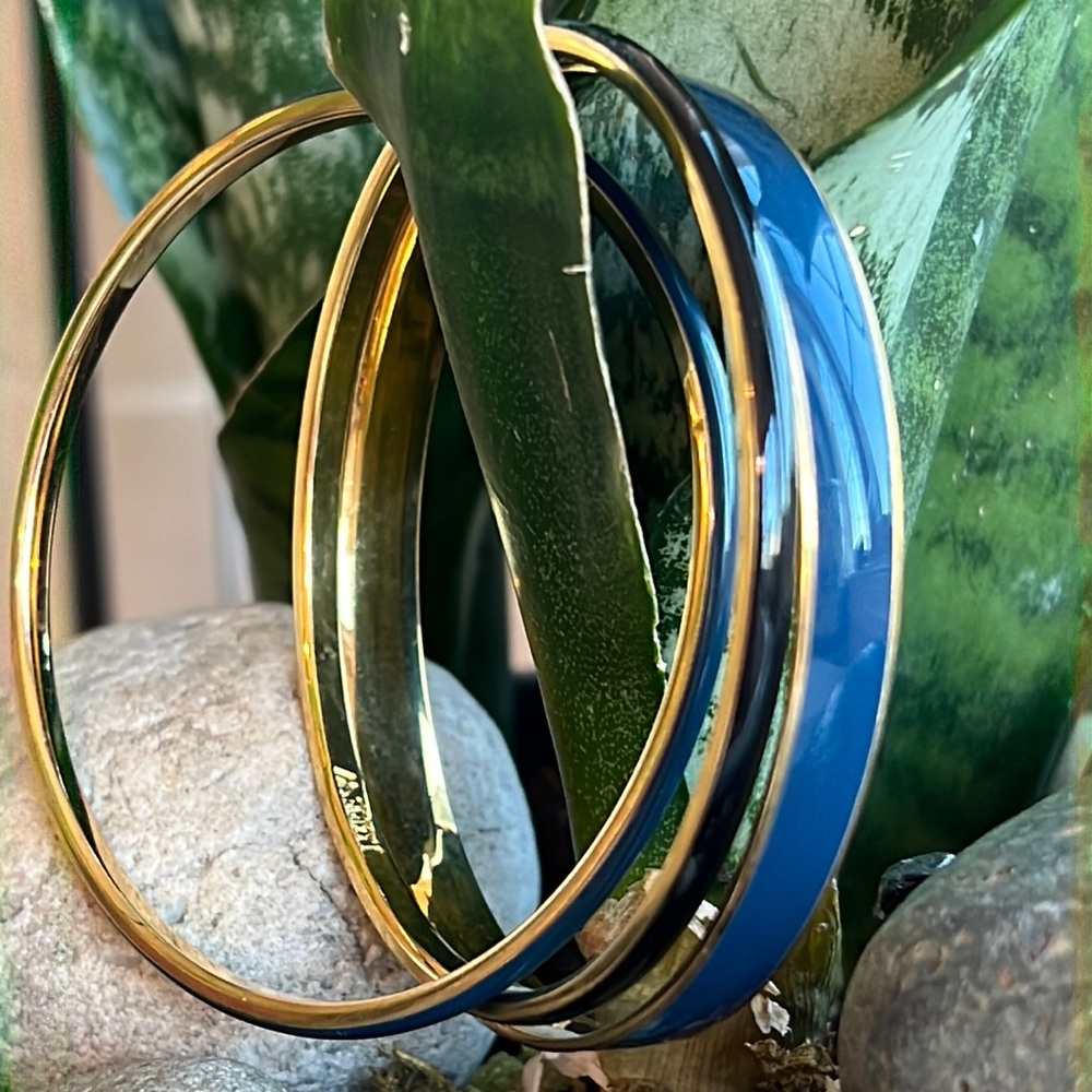 Three J.Crew Bangle Bracelets - image 2